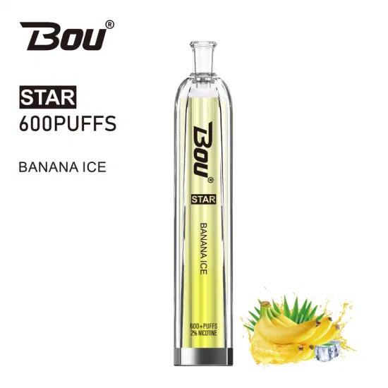 Vaper Desechable Bou star Banana ice 🧊 🍌