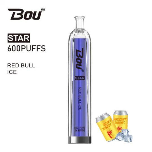 Vaper Desechable Bou star 600 Redbull ice