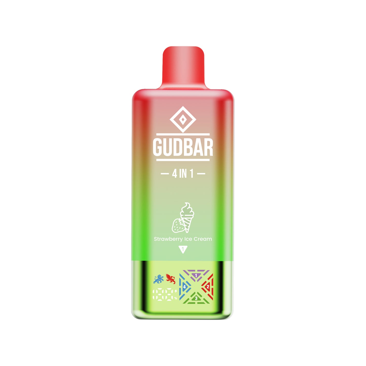 GUDBAR™ 4 en 1 –120.000 Puffs