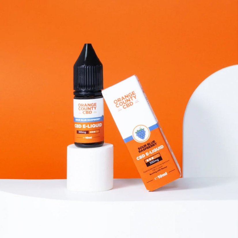 Sour Blue Raspberry - Orange County CBD 10ml