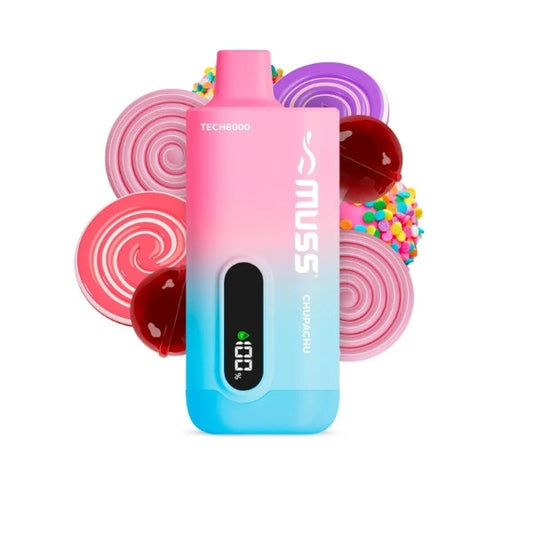 Vaper Desechable  Tech 8000 Puffs Chupachu 0% Nic.
