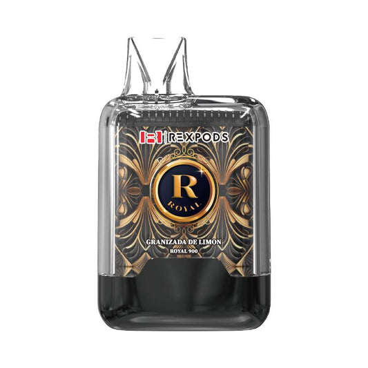 Vaper desechabloe Rexpods Royal 900 Granizada de Limón