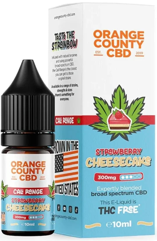 Orange County CBD Cheesecake de Fresa 10Mg