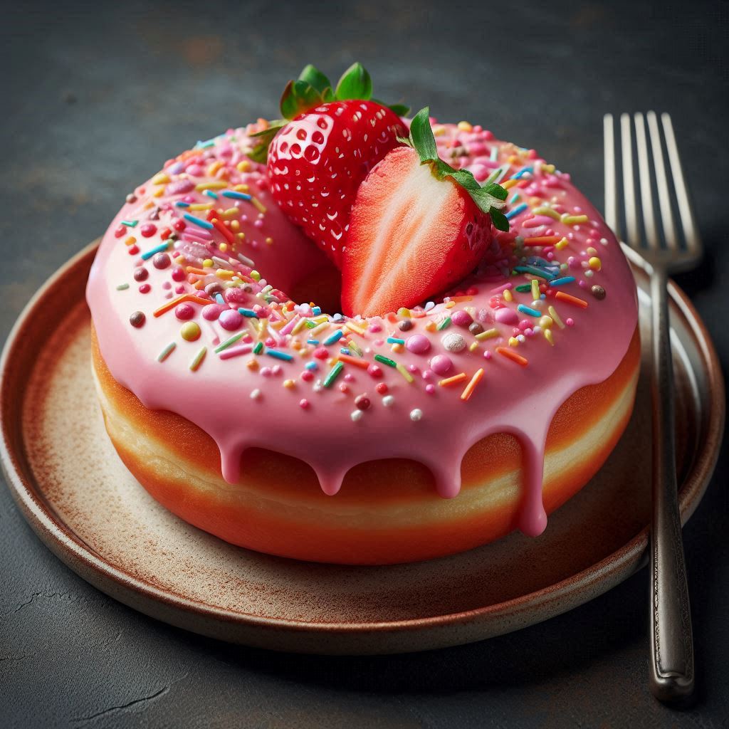 La Yaya Donut Glaseado de Fresa 10ml