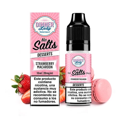 Sales Strawberry Macaroon - Dinner Lady Salts 10ml