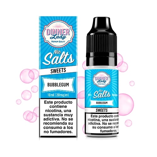 Sales Bubblegum - Dinner Lady Salts 10ml