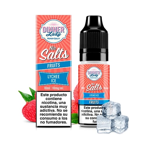 Sales Lynchee Ice - Dinner Lady Salts 10ml