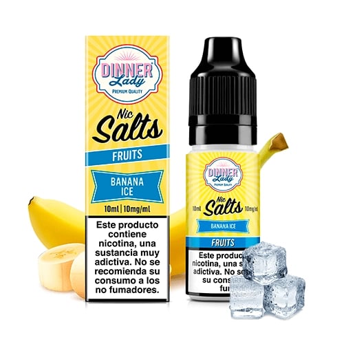 Sales Banana Ice - Dinner Lady Salts 10ml