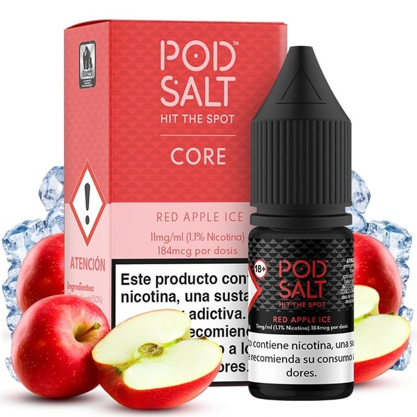 Red Apple Ice-Core Pod Salt-10ml