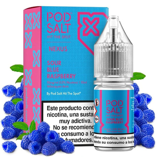 Sour Blue Raspberry-Nexus Nic Salt-10ml