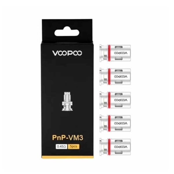 Resistencias Voopoo PnP VM 3 Coils pack5