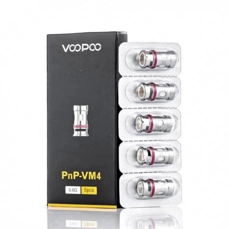 Resistencias Voopoo PnP VM4 Coils pack5