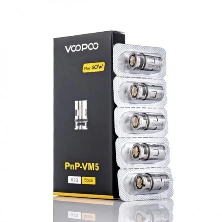 Resistencias Voopoo PnP VM5 Coils pack5