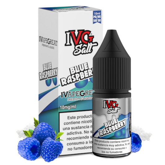 Blue Raspberry 10ml - IVG Salt