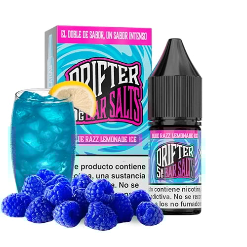 Drifter Bar Blue Razz Lemonade Mad Blue Ice Salt