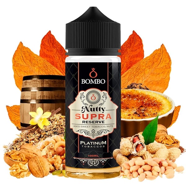 Nutty Supra Reserve - Bombo Platinum Tobaccos 100ml