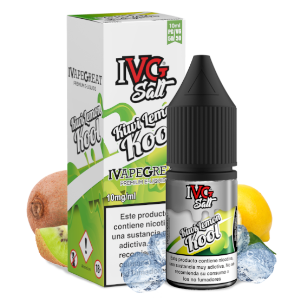 Kiwi Lemon Kool 10ml - IVG Salt