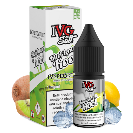 Kiwi Lemon Kool 10ml - IVG Salt