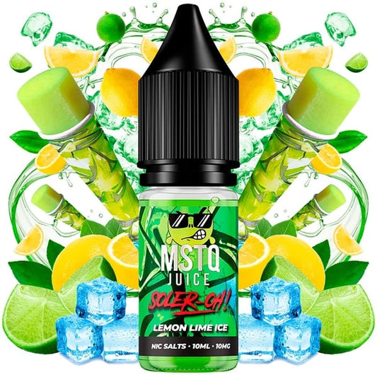 Soler-Oh Lemon Lime Ice - MSTQ Juice Nic Salts - 10ml