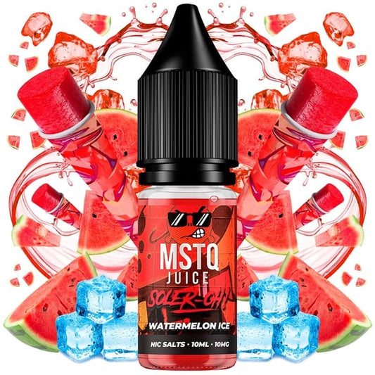 Soler-Oh Watermelon Ice - MSTQ Juice Nic Salts - 10ml