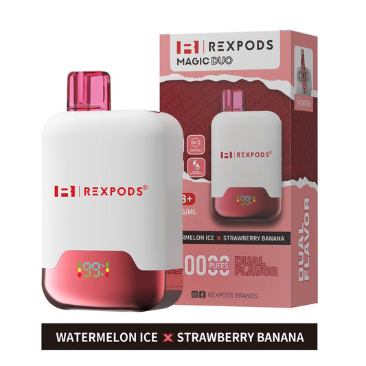 Rexpods 20k Watermelon × Strawberry Banana