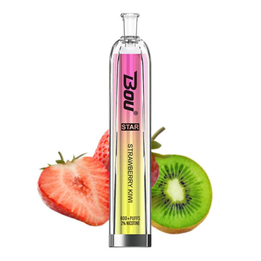 Vaper Desechable Bou star Strawberry  Kiwi 🥝 🍓